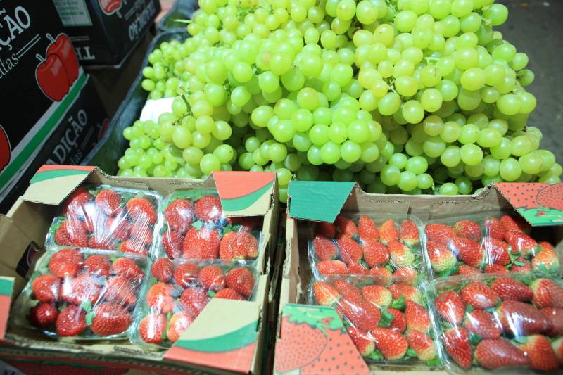 Com a chegada do verão, é importante reforçar o consumo de frutas para a absorção de nutrientes importantes e também para o combate à desidratação. Como toda a estação, existem as frutas da época, que, por conta da oferta, costumam ficar mais baratas. Uma das opções para a compra de frutas da estação é a Central de Abastecimento do Pará (Ceasa).
FOTO: RODOLFO OLIVEIRA / AG. PARÁ
DATA: 09.07.2018
BELÉM - PARÁ <div class='credito_fotos'>Foto: Rodolfo Oliveira/Ag. Pará | <a href='/midias/2018/originais/47acfb8c-a14d-4781-a3be-d8cae315eae9.jpg' download><i class='fa-solid fa-download'></i> Download</a></div>
