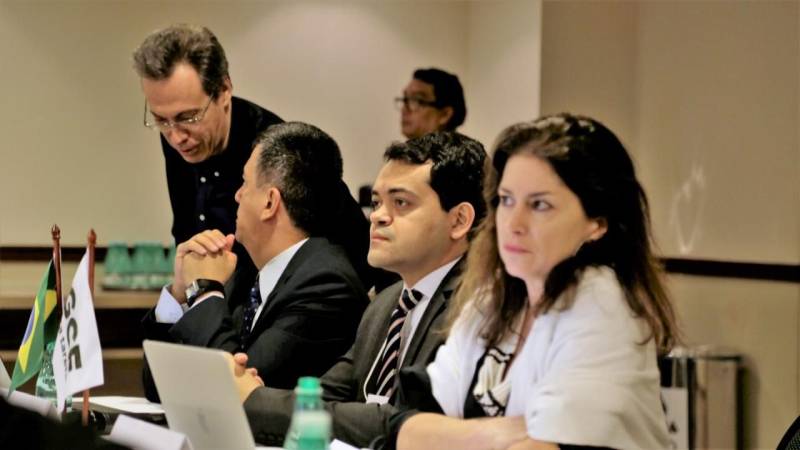 O secretário de Meio Ambiente e Sustentabilidade do Pará, Thales Belo (foto), atual presidente do Fórum de Secretários da Amazônia Legal, disse no encontro que “nesse momento, o Governo do Estado do Pará preside o Fórum de Secretários da Amazônia Legal, e a estratégia maior é trabalhar a continuidade naquilo que se desenvolveu de política pública, vinculada à gestão ambiental. 

FOTO: AGÊNCIA PARÁ
DATA: 29.11.2018
BRASÍLIA - DF <div class='credito_fotos'>Foto: Agência Pará   |   <a href='/midias/2018/originais/85c7a776-fc7f-4899-b23c-d211b917b977.jpg' download><i class='fa-solid fa-download'></i> Download</a></div>