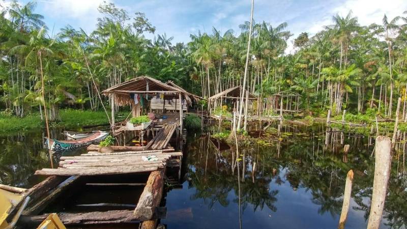 A Secretaria de Estado de Saúde Pública (Sespa), em conjunto com a Agência de Defesa Agropecuária do Estado do Pará (Adepara) e Ministério da Saúde, realiza o trabalho de investigação e prevenção da raiva humana no município de Melgaço, no Arquipélago do Marajó. As ações se concentram na localidade de Rio Laguna, a cerca de 70 quilômetros de Melgaço, onde residem aproximadamente mil pessoas. A Sespa emitiu um Alerta Epidemiológico, que foi divulgado e enviado aos 13 Centros Regionais de Saúde. Segundo o alerta, “é preciso identificar precocemente a existência de agressões por morcegos hematófagos em humanos ou em animais no peridomicílio (área externa da moradia) com vistas à adoção, em tempo hábil, das medidas de controle pertinentes, tais como controle de quirópteros (morcegos), profilaxia da raiva humana e bloqueio animal”.
FOTO: ASCOM / SESPA
DATA: 17.05.2018
RIO LAGUNA - PARÁ <div class='credito_fotos'>Foto: ASCOM SESPA | <a href='/midias/2018/originais/874c3e17-5574-4876-8e94-145a0065741e.jpg' download><i class='fa-solid fa-download'></i> Download</a></div>