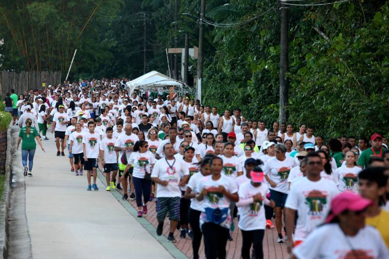 “Foi uma semana produtiva, de muito trabalho, de interação com a sociedade, e culminou com a caminhada sustentável (foto), que por sua vez foi extremamente bem-sucedida para mostrarmos que sustentabilidade também envolve saúde”. As palavras do titular da Secretaria de Estado de Meio Ambiente e Sustentabilidade (Semas), Thales Belo, encerraram uma programação vasta do Governo do Pará em alusão à Semana Mundial do Meio Ambiente.

FOTO: SIDNEY OLIVEIRA / AG. PARÁ
DATA: 09.06.2018
BELÉM - PARÁ <div class='credito_fotos'>Foto: Sidney Oliveira/Ag. Pará   |   <a href='/midias/2018/originais/8772c4f8-c3ec-421b-b2c4-60c127f621e0.jpg' download><i class='fa-solid fa-download'></i> Download</a></div>