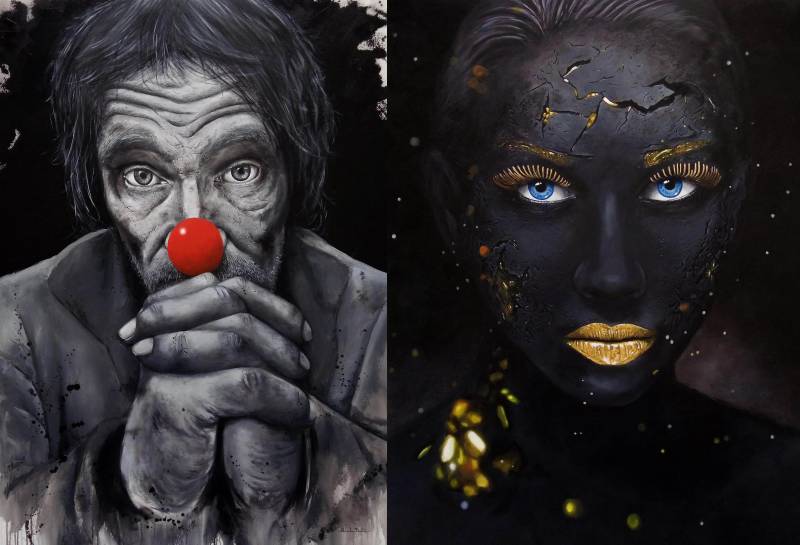 O arquiteto e artista visual Alexandre Dantas abre, hoje, 3, às 19h30, a exposição “Face a Face” (foto) com 20 telas de pintura, algumas em grandes dimensões na Galeria Theodoro Braga da Fundação Cultural do Pará (FCP). Com o trabalho, o artista faz um convite ao diálogo entre arte e espectador. “Pelas obras procurei expor meu consciente e o subconsciente, provocando o observador a desvendar meus pensamentos e reflexões sobre as pessoas e seus momentos, através de expressões ou intervenções nos rostos de anônimos”, pontua Alexandre Dantas. A exposição marca 10 anos da produção do artista, sendo 5 dedicados profissionalmente à pintura. A mostra foi contemplada no Prêmio Seiva no Edital Pauta Livre de 2018.
FOTO: REPRODUÇÃO
DATA: 03.07.2018
BELÉM - PARÁ <div class='credito_fotos'>Foto: REPRODUÇÃO | <a href='/midias/2018/originais/8efd4bd9-d047-400b-82b2-957a386509ba.jpg' download><i class='fa-solid fa-download'></i> Download</a></div>