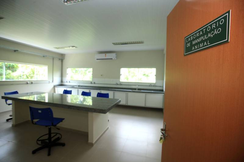 Renovar, reinventar, repensar e preservar a Amazônia e sua extensa biodiversidade serão as principais funções do Centro de Estudos Avançados da Biodiversidade (Ceabio), o primeiro da região Norte e um dos pioneiros do país. Inaugurado nesta quarta-feira (21), o laboratório faz parte do Parque de Ciência e Tecnologia Guamá (PCT Guamá), sediado em Belém.
FOTO: MÁCIO FERREIRA / AG. PARÁ
DATA: 21.02.2018
BELÉM - PARÁ <div class='credito_fotos'>Foto: MÁCIO FERREIRA/ AG. PARÁ | <a href='/midias/2018/originais/99ce4b6b-3623-4dfe-a25d-2e69cff3badb.jpg' download><i class='fa-solid fa-download'></i> Download</a></div>