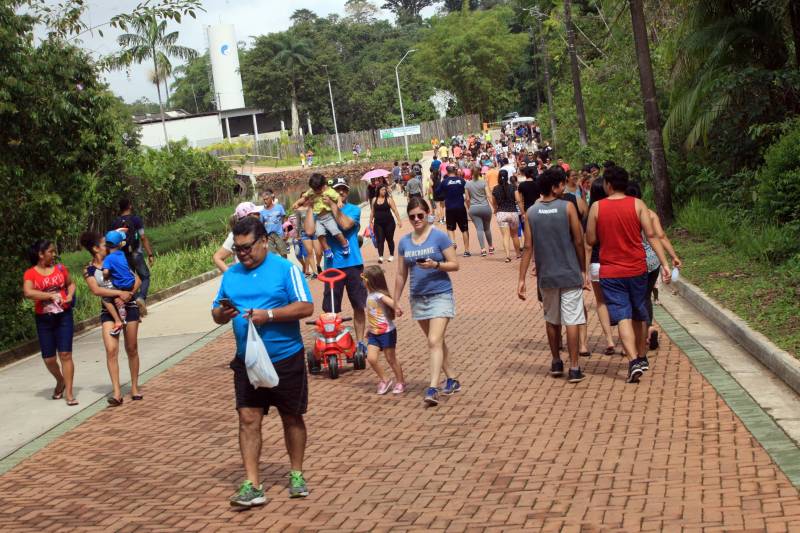 Neste primeiro feriado após a reabertura do Parque ao público, no último dia 16, o movimento no Peut foi grande, principalmente entre famílias e esportistas. Gente de todas as idades aproveitou a estrutura, segurança e tranquilidade do local para praticar seu esporte favorito. Bicicletas, patins e skate disputavam espaço em meio aos quatro quilômetros de percurso da pista principal.
FOTO: CARLOS SODRÉ / AG. PARÁ
DATA: 30.03.2018
BELÉM - PARÁ <div class='credito_fotos'>Foto: CARLOS SODRÉ / AG. PARÁ | <a href='/midias/2018/originais/ae7355b9-8748-4190-9391-3596a41cc25c.jpg' download><i class='fa-solid fa-download'></i> Download</a></div>