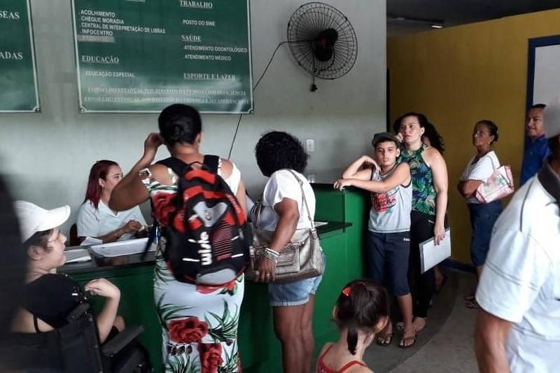 Mais de mil pessoas foram beneficiadas na ação integrada do Estado que assegura o Passe Livre Intermunicipal para Pessoas com Deficiência. A ação, encerrada nesta quinta-feira (1), no Centro Integrado de Inclusão e Cidadania (CIIC), em Belém, realizou o cadastramento e recadastramento de pessoas com deficiência para a conquista do benefício.
FOTO: ASCOM SEASTER
DATA: 02.11.2018
BELÉM - PARÁ <div class='credito_fotos'>Foto: Ascom Seaster | <a href='/midias/2018/originais/ceb946be-bd74-46c3-9329-1f459ade5642.jpg' download><i class='fa-solid fa-download'></i> Download</a></div>