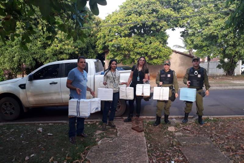 Uma mega operação de fiscalização nos municípios de Marabá e Nova Ipixuna apreendeu, neste domingo, 25, mais de uma tonelada de peixes retirados ilegalmente do Lago de Tucuruí. Foram apreendidos também apetrechos de pesca, como malhadeiras com tamanhos irregulares, além de caças e pássaros. A operação foi coordenada por equipes técnicas do Instituto de Desenvolvimento Florestal e da Biodiversidade (Ideflor-bio), em parceria com a Secretaria Estadual de Meio Ambiente e Sustentabilidade (Semas) e Polícia Militar.

FOTO: ASCOM IDEFLOR
DATA: 26.11.2018
MARABÁ-PARÁ <div class='credito_fotos'>Foto: Ascom Ideflor   |   <a href='/midias/2018/originais/d71635cf-0982-4cd5-87e7-eec0e36ce8b0.jpg' download><i class='fa-solid fa-download'></i> Download</a></div>