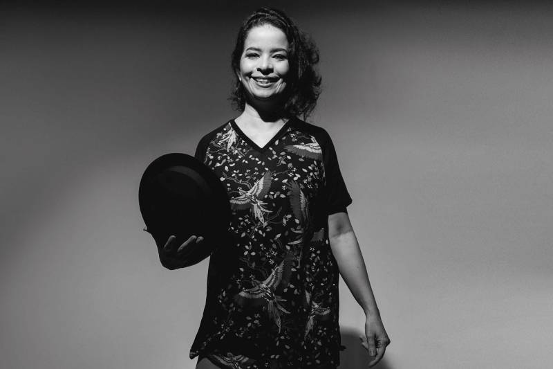 Os artistas Tula Tânia, A Troca, Azul Dossel, Caruana, DK, Toni Link, Inesita (foto), Orquestra Pau e Cordista de Carimbó, Gael Conhece o Mar e Pelé do Manifesto e Everton MC prometem novidades para o público durante o show da Mostra Protótipo nesta quinta-feira (21), às 19h, no Teatro Cláudio Barradas, em Belém.
FOTO: ESTÚDIO TEREZA E ARYANNE DE FOTOGRAFIA / DIVULGAÇÃO
DATA: 19.06.2018
BELÉM - PARÁ <div class='credito_fotos'>Foto: ESTÚDIO TEREZA E ARYANNE DE FOTOGRAFIA / DIVULGAÇÃO | <a href='/midias/2018/originais/ecf1ccef-72b6-412b-8caf-03691f7f6a22.jpg' download><i class='fa-solid fa-download'></i> Download</a></div>
