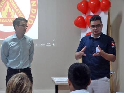 galeria: Hospital Galileu entrega certificados a 26 membros da Brigada de Incêndio