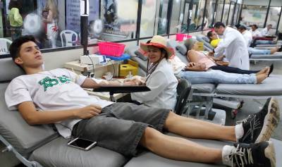 notícia: Parcerias celebram abertura de campanha de doação de sangue no Hemopa
