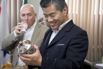 galeria: Diretores do Centro Regional para a América Latina conhecem Instituto Confúcio