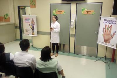 galeria: Unidade  oncológica evidencia importância da higienização das mãos para evitar infecção hospitalar