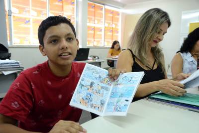 notícia: Seduc oferece atendimento especializado para estudantes da Educação Especial