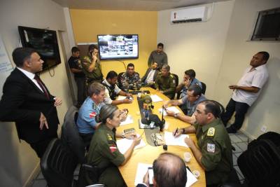 galeria: Sistema de Segurança Pública monta sala de situação e força-tarefa para investigar crimes
