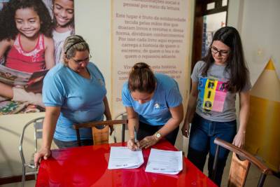 galeria: Casa do Menino Jesus recebe Espaço de Leitura Livro Solidário