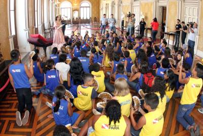 galeria: Programação variada celebra aniversário de 140 anos do Theatro da Paz