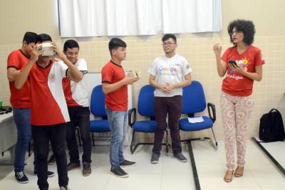 notícia: Tecnologia do Sedutec torna aula mais criativa na rede estadual 