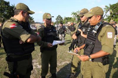 galeria: ‘Arcanjo’ intensifica combate à criminalidade em três bairros de Belém