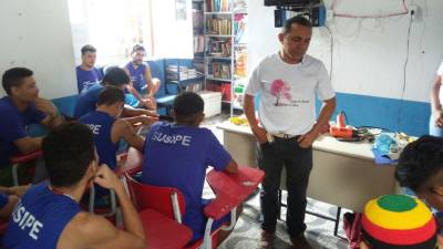 galeria: Detentos de Parauapebas fazem curso de produção de luminárias