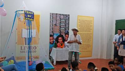 galeria: Projeto “Livro Solidário” chega ao polo Pro Paz Ufra