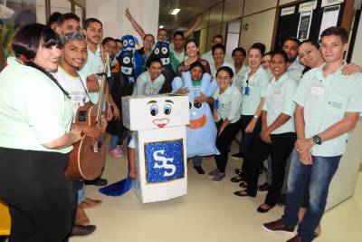 galeria: Higienização correta das mãos é abordada com paródia e encenação