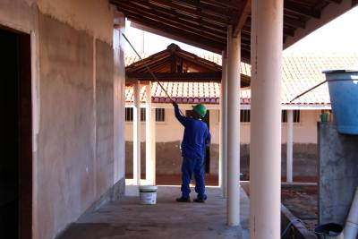 galeria: Obras vão ampliar escola e hospital em Palestina do Pará