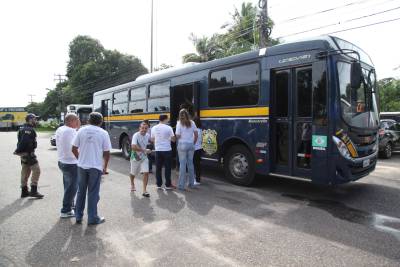 notícia: Ação conjunta conscientiza viajantes sobre trabalho escravo