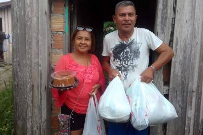 galeria: Famílias são beneficiadas com as ações do Natal em Trânsito do Detran