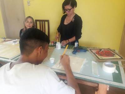 galeria: Socioeducandos intensificam os ensaios para o Sarau Literário