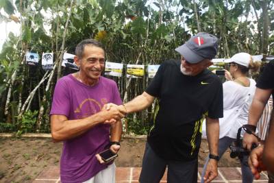 galeria: Governador participa de caminhada de abertura do Parque do Utinga