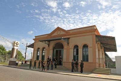 notícia: Governo entrega em Icoaraci antiga Estação Ferroviária completamente restaurada
