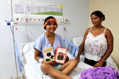 galeria: Livros levam educação e distração para crianças em tratamento contra o câncer no Oncológico