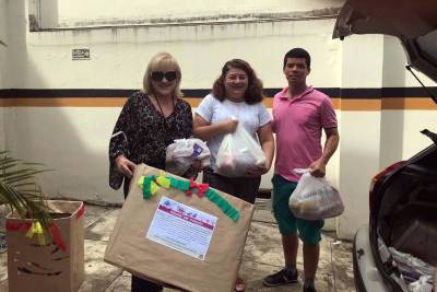 notícia: Famílias são beneficiadas com as ações do Natal em Trânsito do Detran