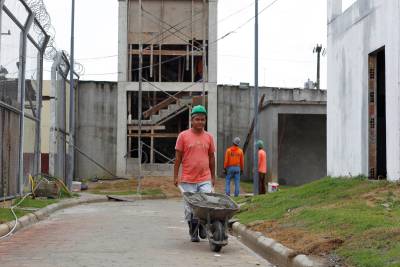 galeria: Obras do novo presídio de Abaetetuba entram em fase de conclusão