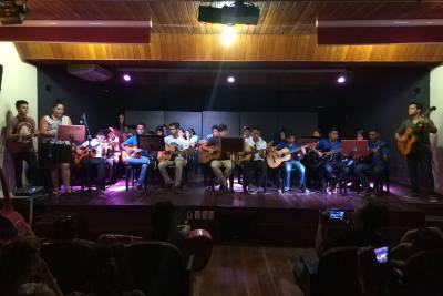 galeria: Recital reúne alunos do projeto Música e Cidadania