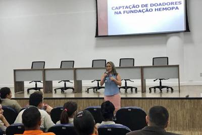 galeria: Centro de Reabilitação e Hemopa incentivam a doação de sangue