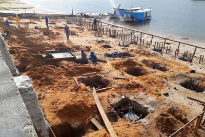 notícia: Em obras, terminal vai organizar operações portuárias em Terra Santa