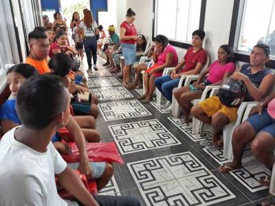 galeria: Pro Paz Cidadania atende 1.500 pessoas em São João de Pirabas e segue para Salinópolis