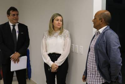 notícia: Secretária de Administração e Planejamento conhece as instalações da Sead