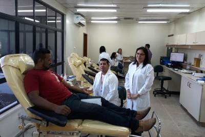 notícia: Hemocentro do Oeste conta com a população para reforçar a campanha de carnaval