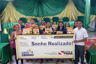 galeria: CredCidadão beneficia empreendedores do Baixo Amazonas