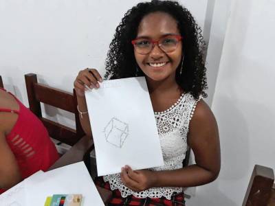 galeria: Alunos do Pro Paz participam de oficina sobre poesia visual