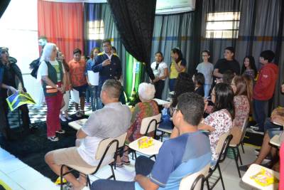 galeria: Pais, alunos e professores do Santa Madre participam do Detran nas Escolas