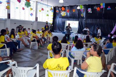 galeria: Detran promove ações educativas a crianças atendidas pela Pastoral da Catequese