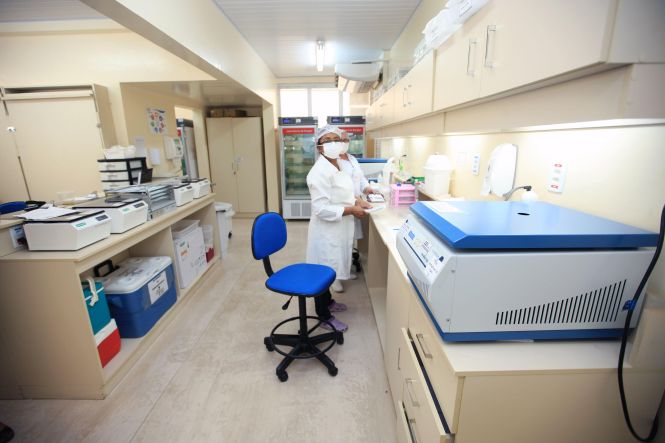 Um compromisso social, a doação de sangue dura apenas alguns minutos e salva vidas. E para sensibilizar novos e usuais voluntários, o Hospital Ophir Loyola, em parceria com a Fundação Hemopa, inicia nesta quinta-feira (9) mais uma campanha com o objetivo de aumentar o estoque de bolsas de sangue. A ação ocorre das 8h às 16h, em frente ao hospital, como meta dos hemocentros de todo o país para atender demandas específicas e emergenciais, já que o número de doações não acompanha o número de transfusões.

FOTO: ASCOM / OPHIR LOYOLA
DATA: 08.05.2019
BELÉM - PARÁ <div class='credito_fotos'>Foto: ASCOM / OPHIR LOYOLA   |   <a href='/midias/2019/originais/0a7c5e8c-fd95-4a0e-a29c-4b0a26db472b.jpg' download><i class='fa-solid fa-download'></i> Download</a></div>