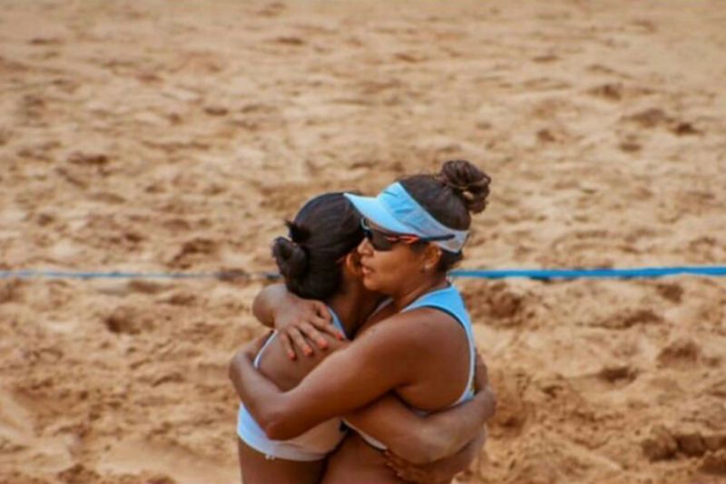 Vai ter Pará na 1ª Etapa do Circuito Brasileiro de Vôlei de Praia Challenger 2019, evento que reúne as 16 melhores duplas do Brasil e que inicia nesta quinta-feira (6) e segue até domingo (9), em Jaboatão dos Guararapes, em Pernambuco, realizada pela Confederação Brasileira de Vôlei. <div class='credito_fotos'>Foto: ASCOM / SEEL   |   <a href='/midias/2019/originais/2620_img-20190604-wa0088_resized.jpg' download><i class='fa-solid fa-download'></i> Download</a></div>