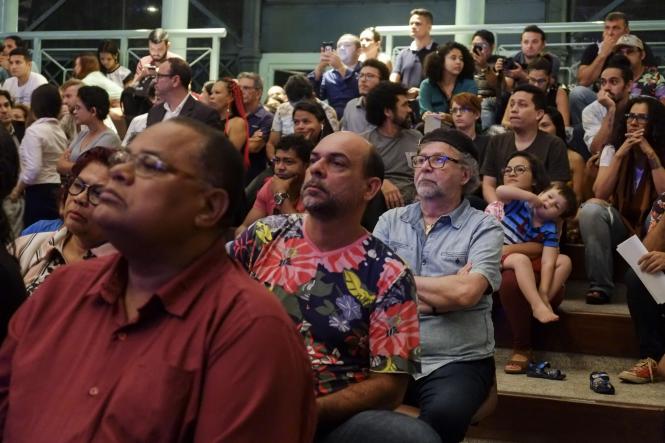 A Secretaria de Estado de Cultura do Pará (Secult) irá promover uma série de capacitações voltadas ao empreendedorismo cultural, direcionadas a fazedoras e fazedores de cultura interessados em participar de editais. Nesta primeira etapa, será realizada a oficina de elaboração de projetos para captação de recursos, que tem como objetivo prático formatar ideias para as inscrições nos editais da Embaixada da Suíça e da Fundação Ford.  

FOTO: ASCOM / SECULT
DATA: 12.02.2019
BELÉM - PARÁ <div class='credito_fotos'>Foto: Ascom Secult   |   <a href='/midias/2019/originais/39ae081d-8aff-41f9-b352-eadd99255937.jpg' download><i class='fa-solid fa-download'></i> Download</a></div>