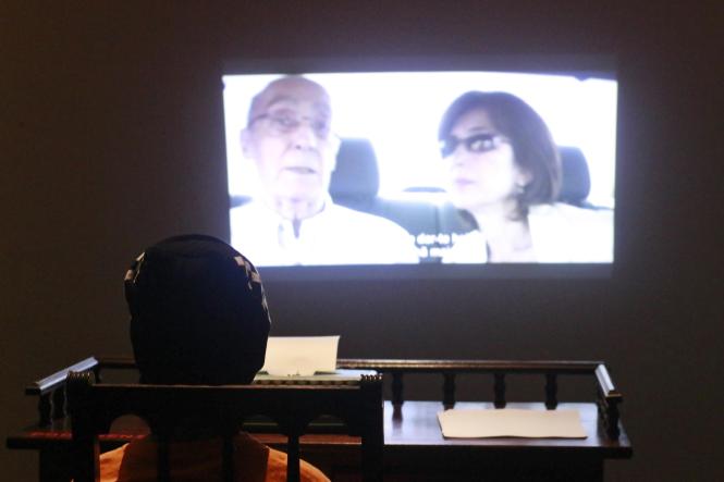 Diante da enorme procura do público paraense e da comoção em torno do encerramento antecipado da exposição “Saramago – os pontos e a vista”, a Secretaria de Estado de Cultura (Secult), com a parceria do Corpo de Bombeiros e da Universidade Federal do Pará (UFPA), resolveu reabrir a mostra, no período de 12 a 17 de fevereiro, no Museu do Estado do Pará (MEP).

FOTO: DIVULGAÇÃO
DATA: 12.02.2019
BELÉM - PARÁ <div class='credito_fotos'>Foto: Divulgação   |   <a href='/midias/2019/originais/3faa3d48-883e-4cb4-a74e-47a380e14bfb.jpg' download><i class='fa-solid fa-download'></i> Download</a></div>