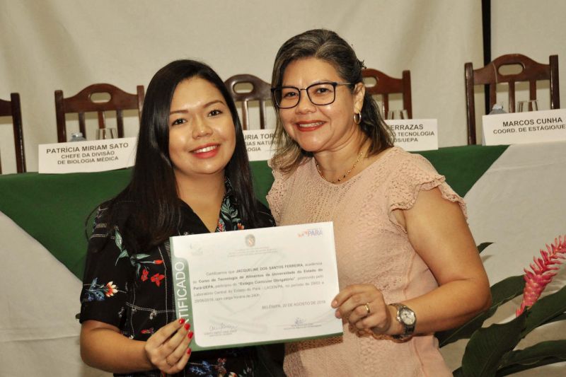 Jacqueline Ferreira e Gleice Cabral <div class='credito_fotos'>Foto: José Pantoja / Ascom Sespa   |   <a href='/midias/2019/originais/5313_jacquelineferreiraegleicecabral.jpg' download><i class='fa-solid fa-download'></i> Download</a></div>