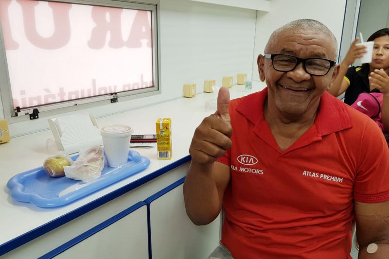 Raimundo Nazareno 60 anos  <div class='credito_fotos'>Foto: ASCOM / HEMOPA   |   <a href='/midias/2019/originais/5323_raimundonazareno60anosfoto5.jpg' download><i class='fa-solid fa-download'></i> Download</a></div>