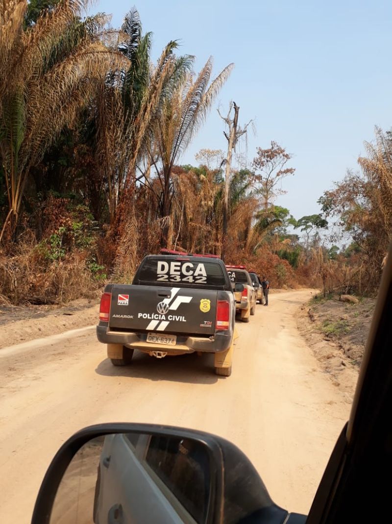 EQUIPES POLICIAIS SEGUEM ATÉ FAZENDA EM SÃO FÉLIX DO XINGU