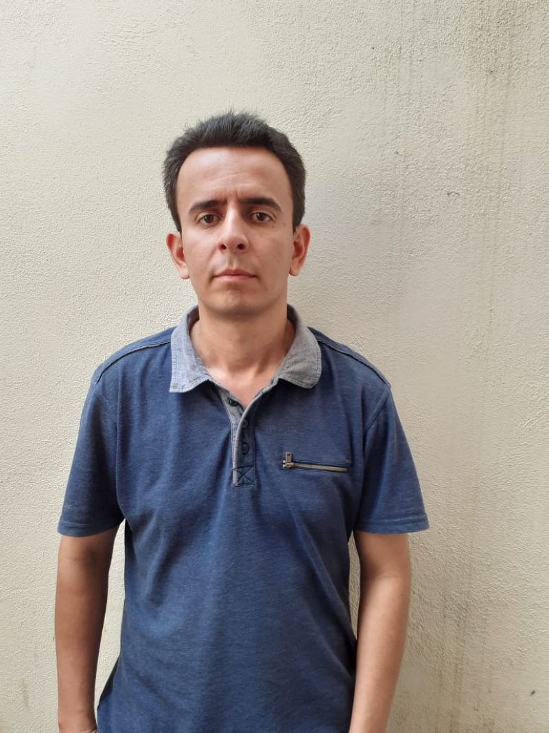 PAULO HENRIQUE SANTOS MARQUES FOI PRESO EM FLAGRANTE EM REDENÇÃO COM UMA ARMA DE FOGO